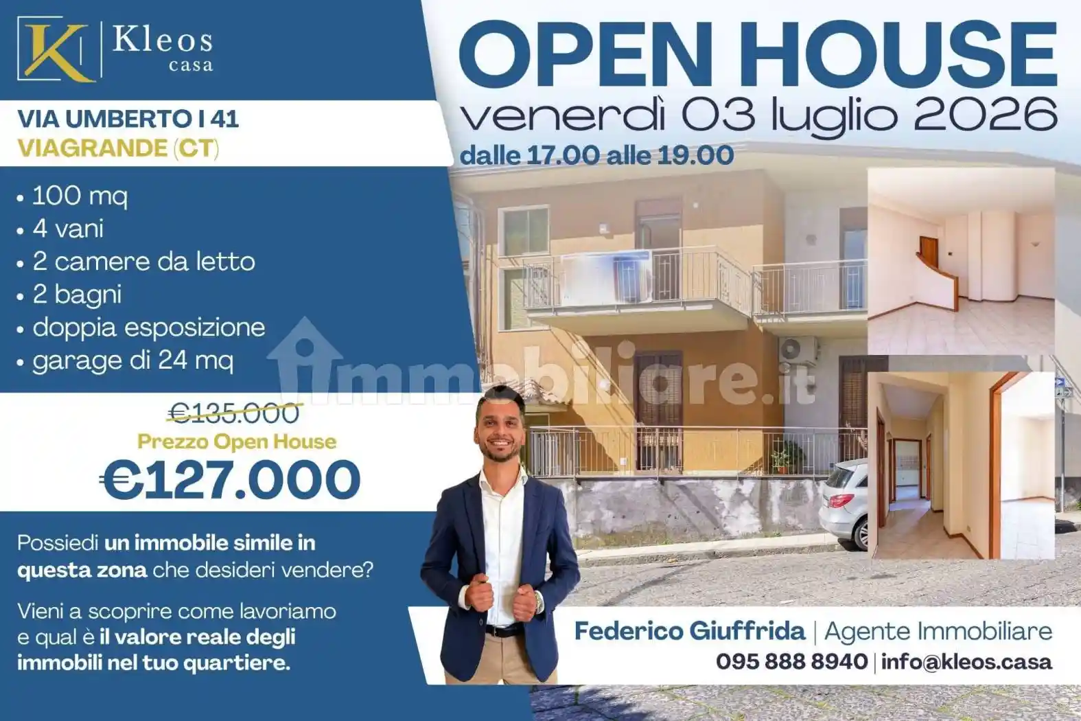 Appartamento in vendita a Viagrande