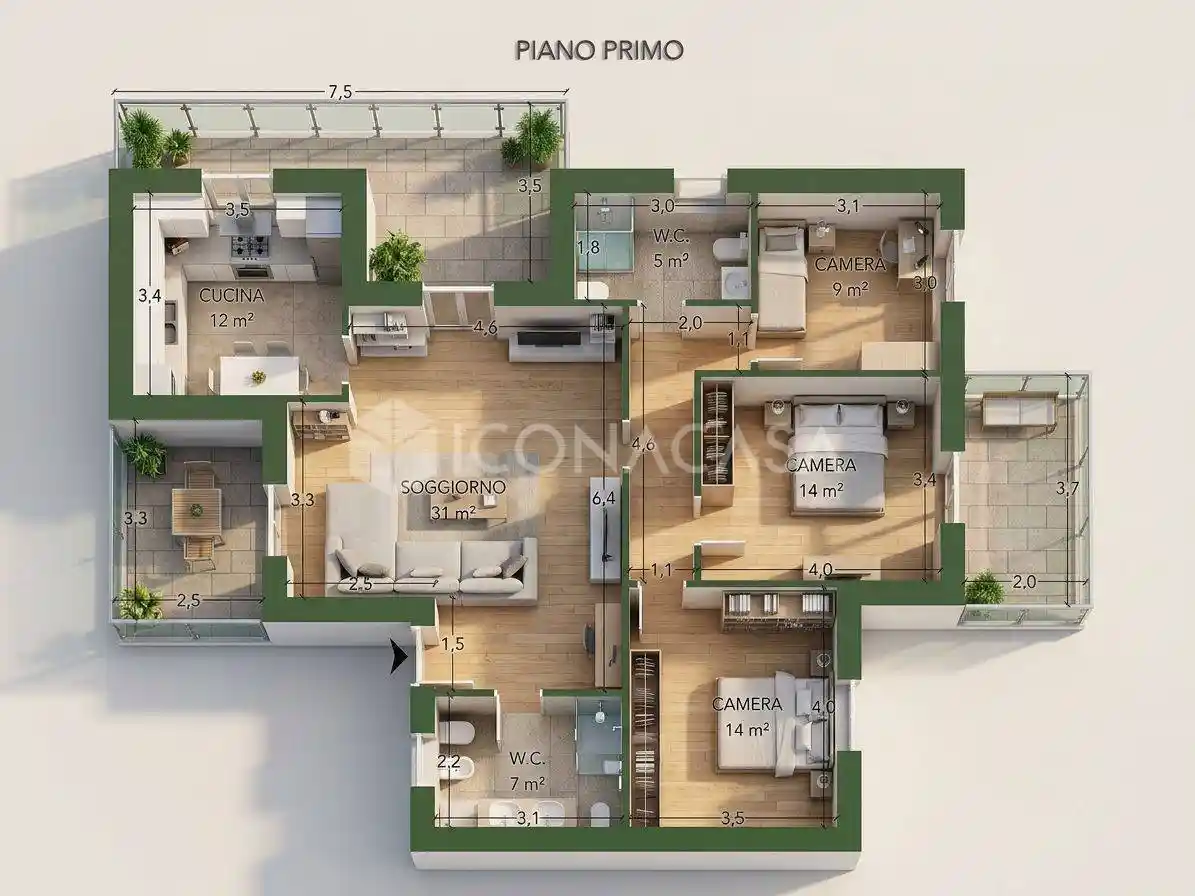 Appartamento in vendita a Rubiera