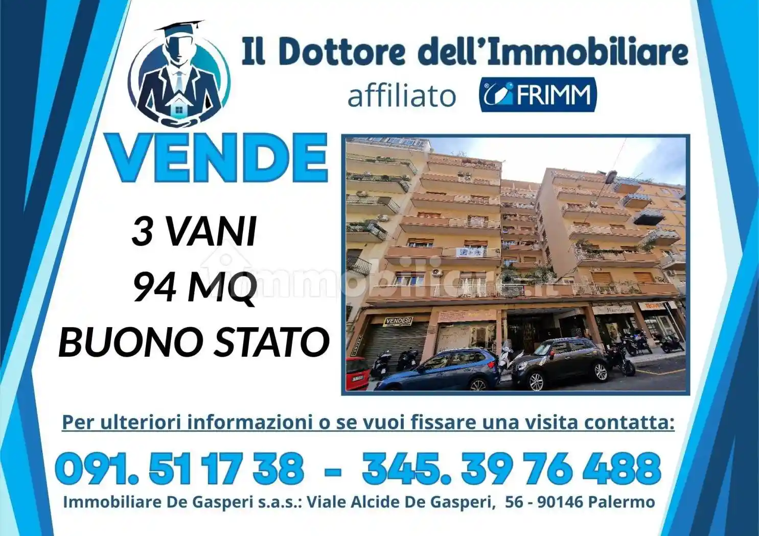Appartamento in vendita a Palermo