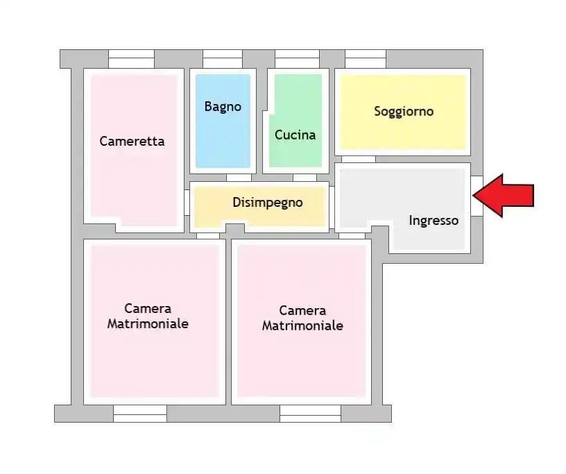 Appartamento in vendita a Roma