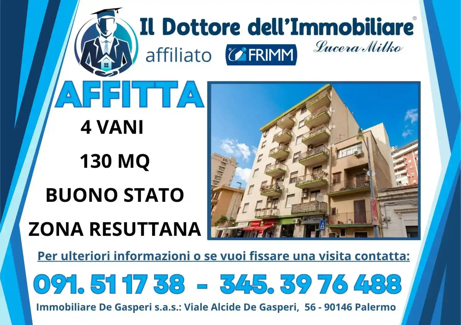 Appartamento in affitto a Palermo