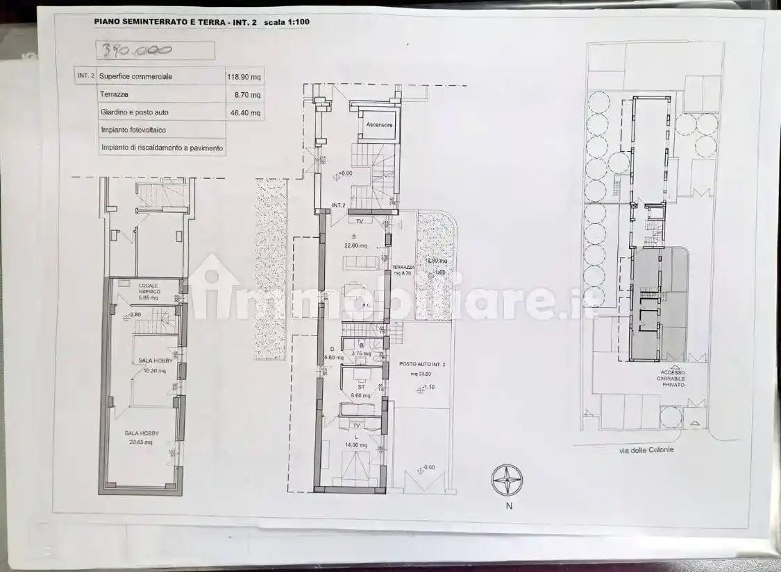 Appartamento in vendita a Santa Marinella