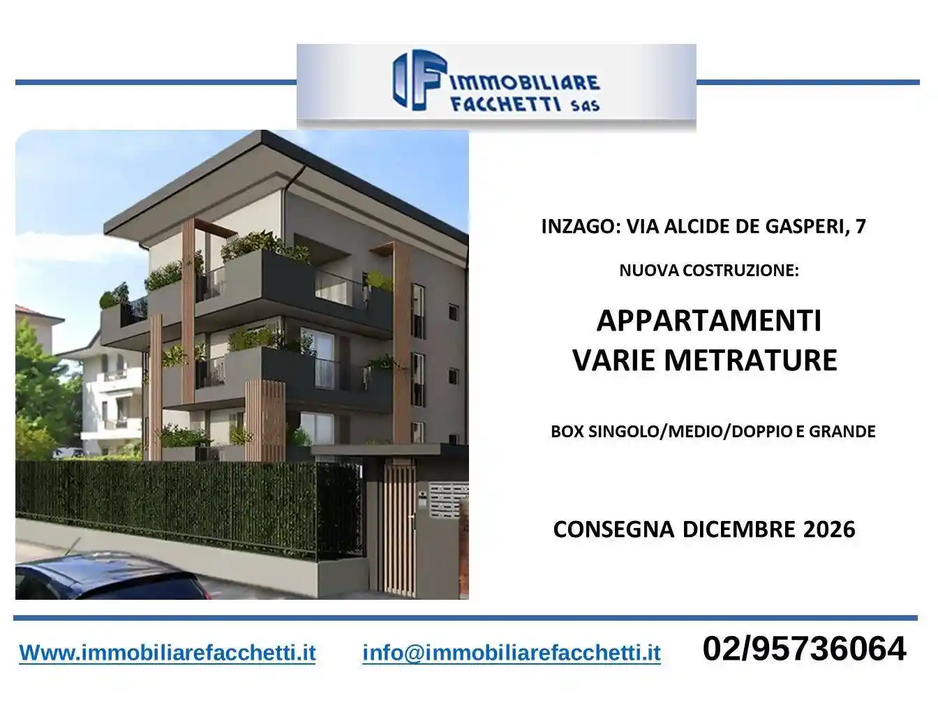 Appartamento in vendita a Inzago