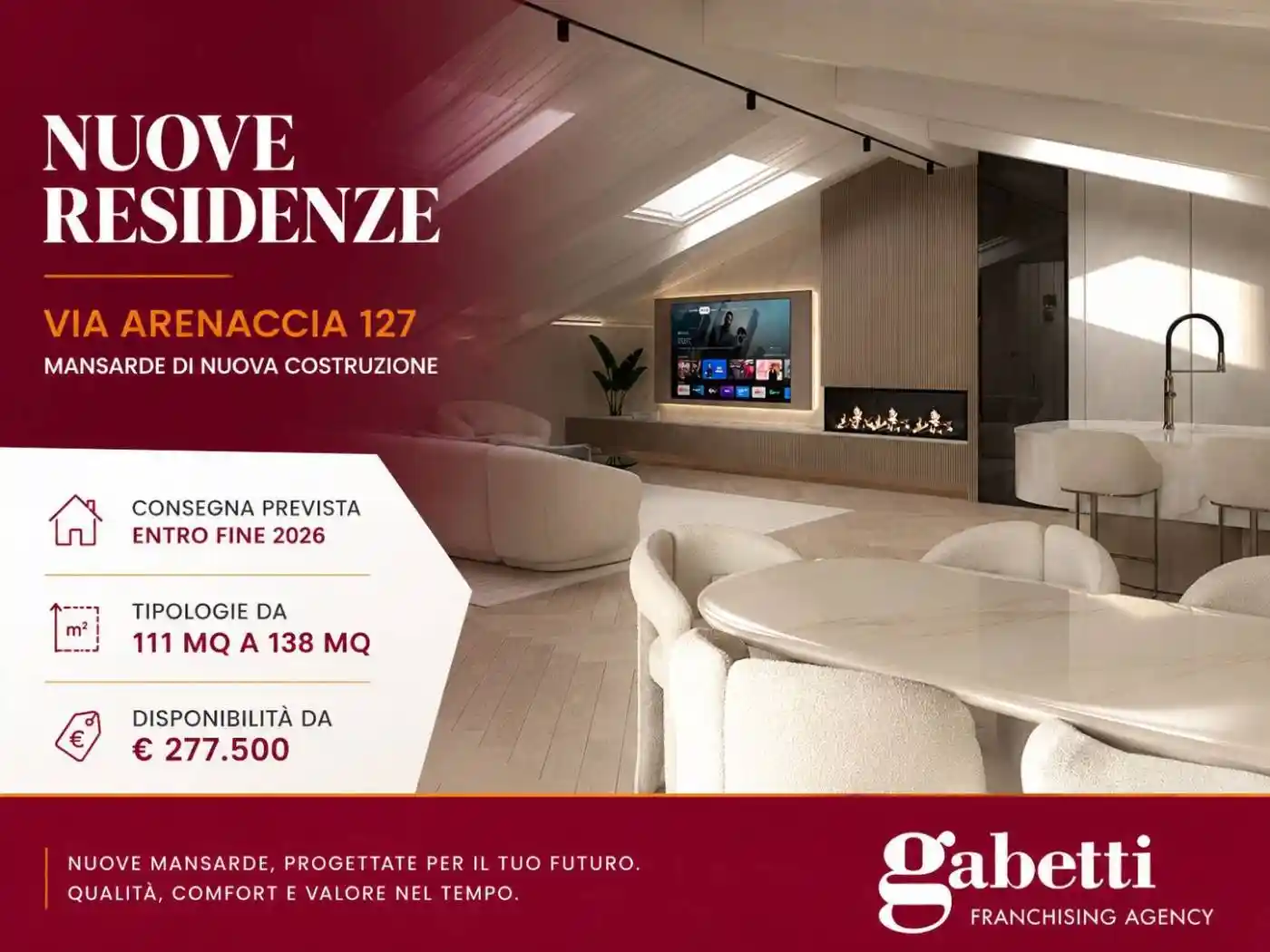 Attico - Mansarda in vendita a Napoli