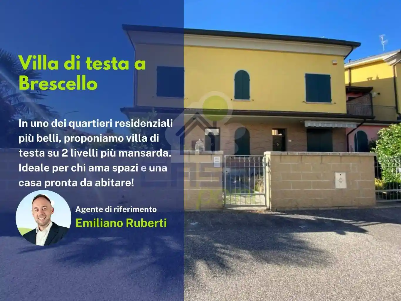 Villetta a schiera in vendita a Brescello