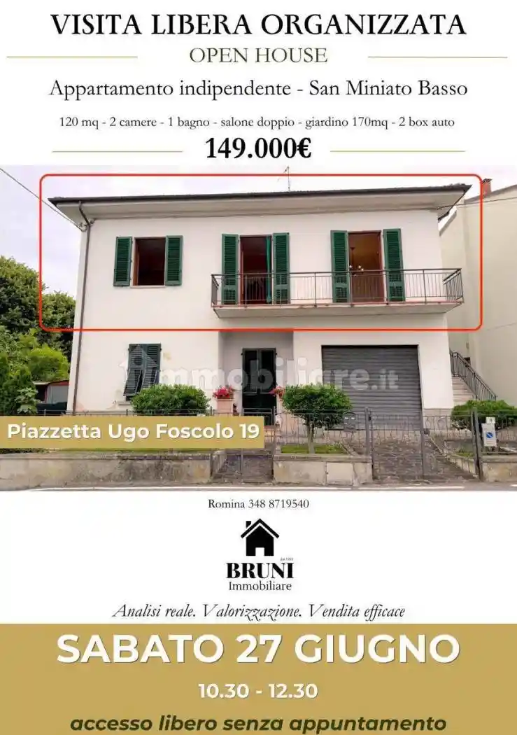 Appartamento in vendita a San Miniato