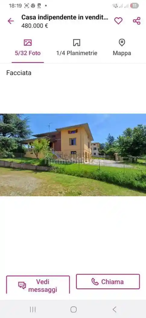 Villa in vendita a Lesignano de' Bagni