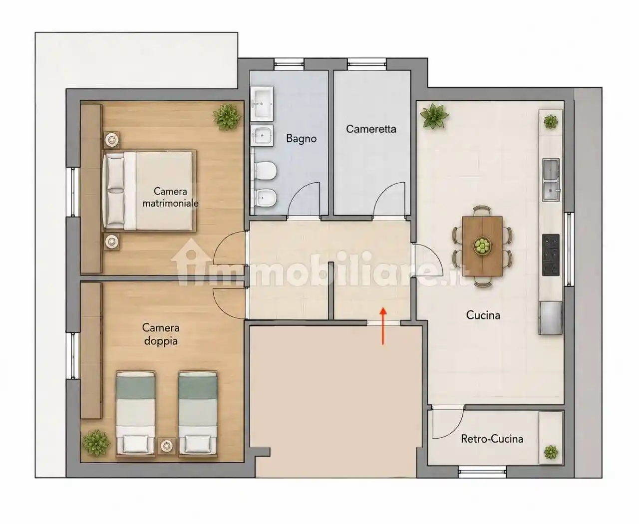 Appartamento in vendita a Porto San Giorgio