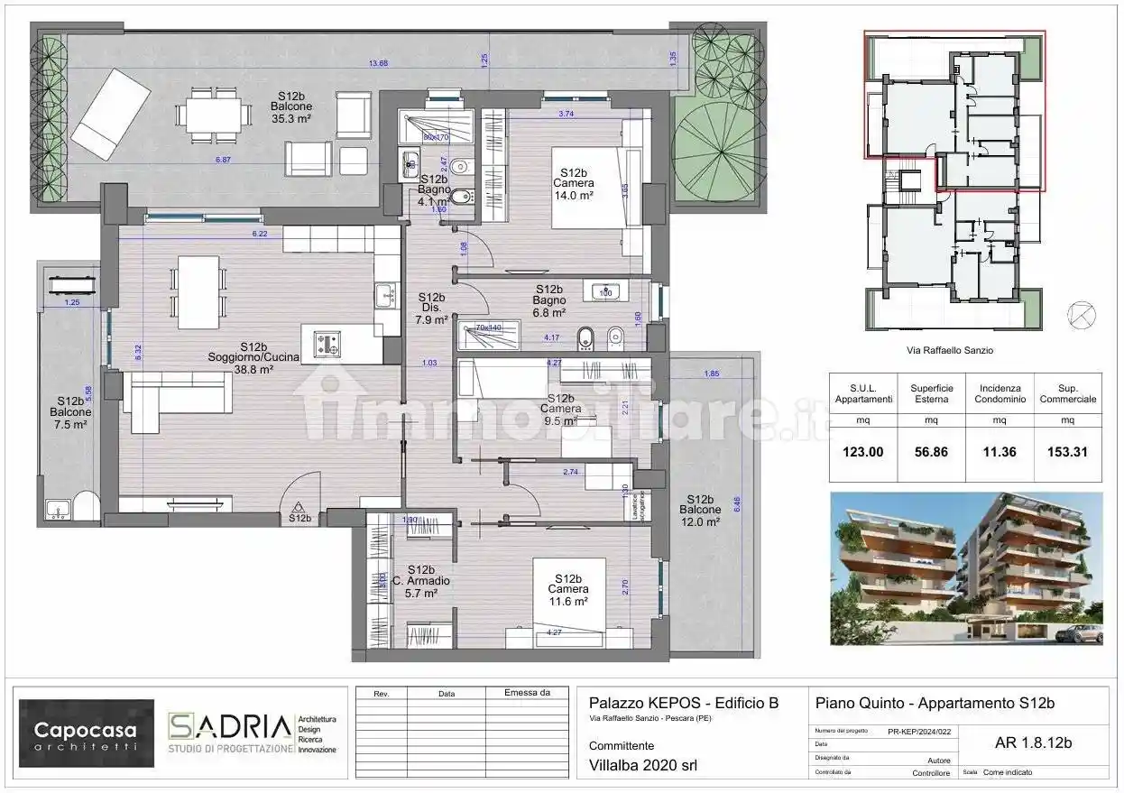 Appartamento in vendita a Pescara