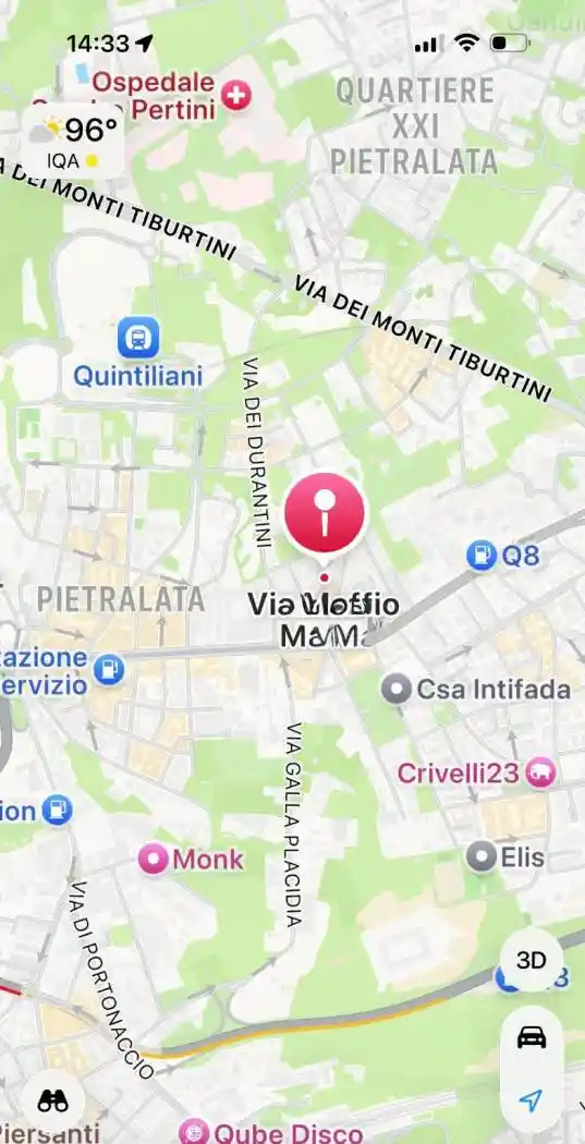 Appartamento in affitto a Roma