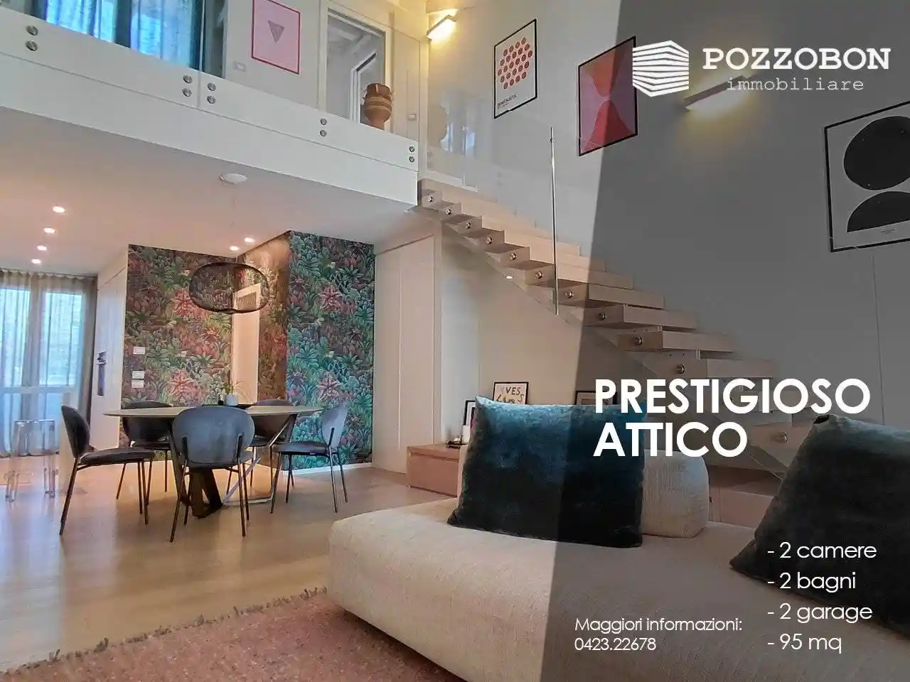 Attico - Mansarda in vendita a Montebelluna
