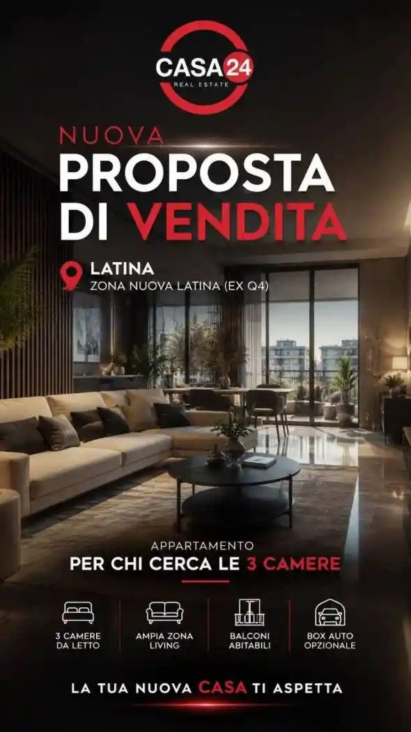 Appartamento in vendita a Latina