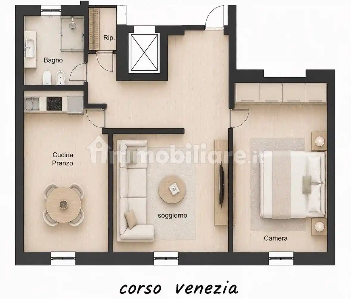 Appartamento in affitto a Milano