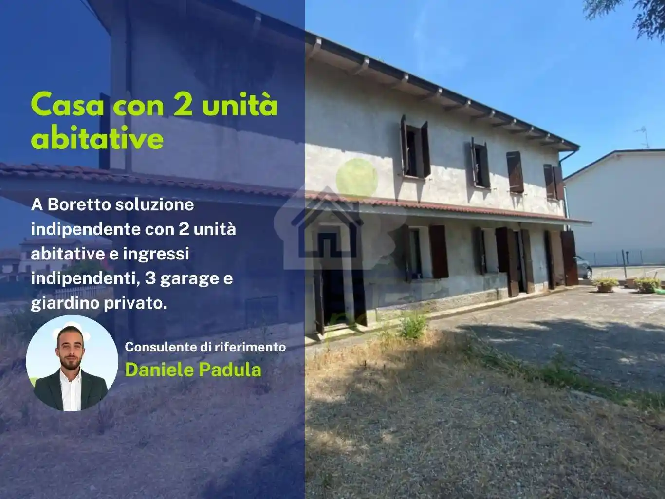 Casa indipendente in vendita a Boretto