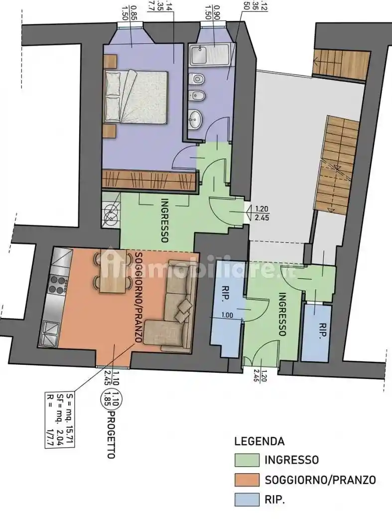 Appartamento in vendita a Cremella