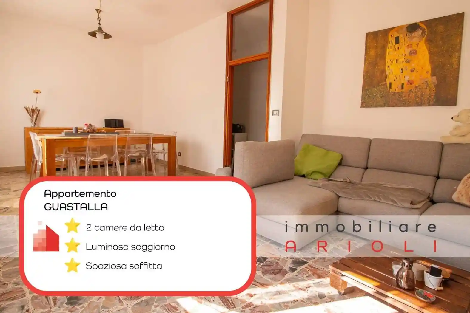 Appartamento in affitto a Guastalla