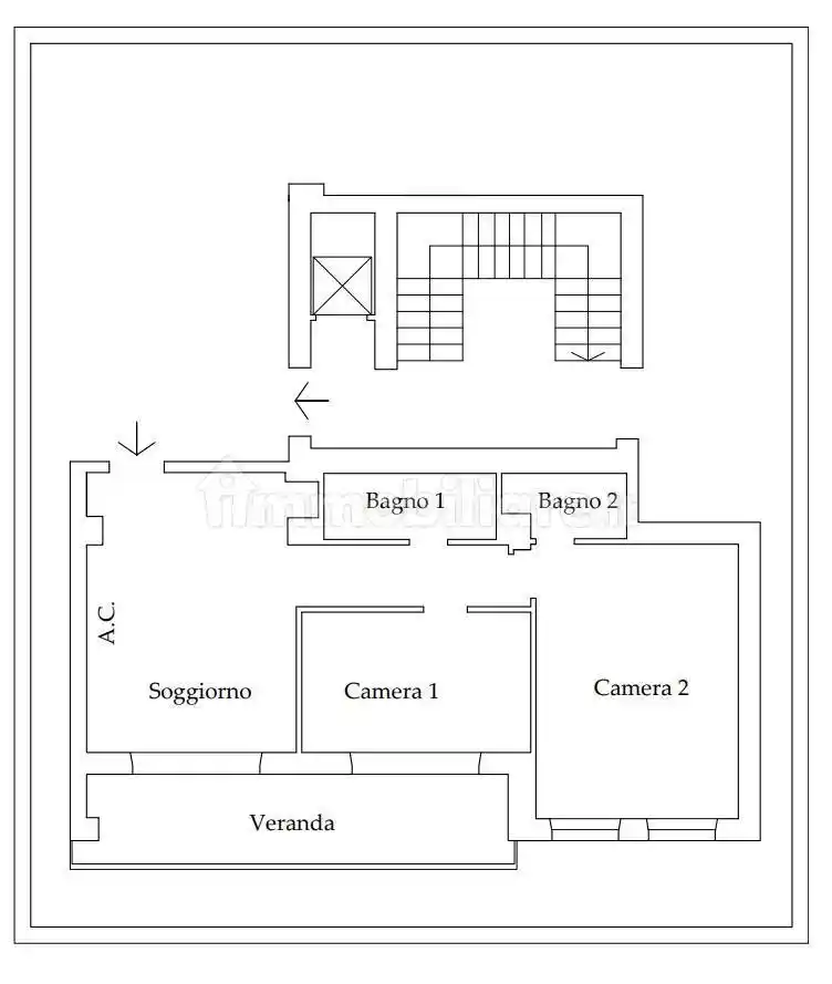 Appartamento in vendita a Roma