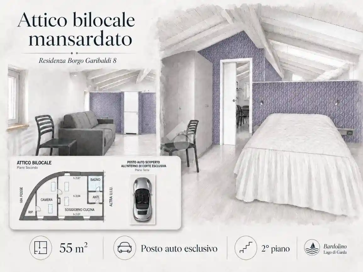 Appartamento in vendita a Bardolino