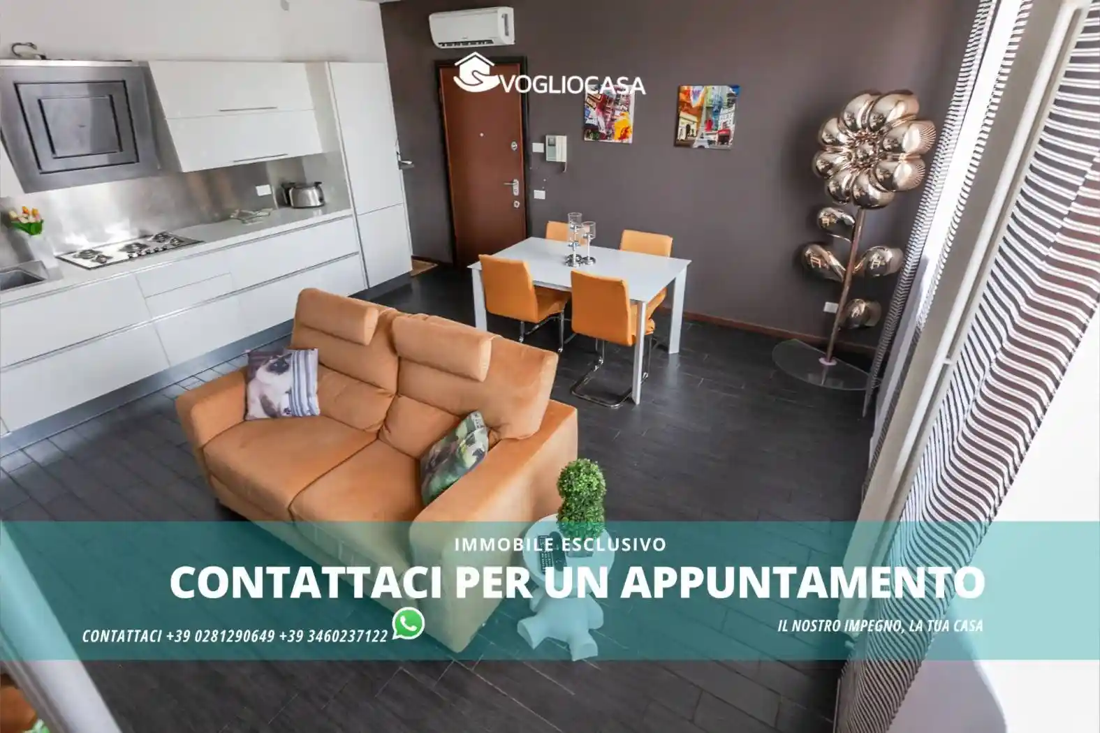 Appartamento in vendita a Bernareggio
