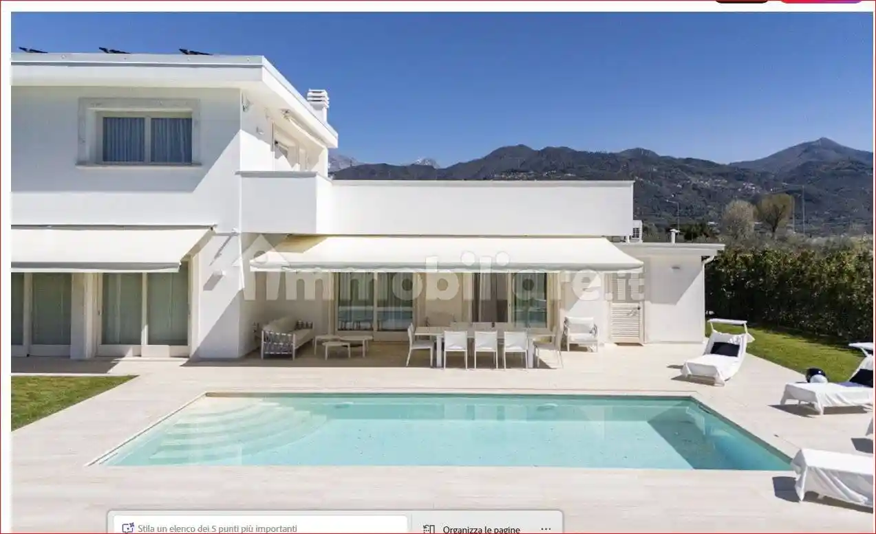 Villa in vendita a Pietrasanta