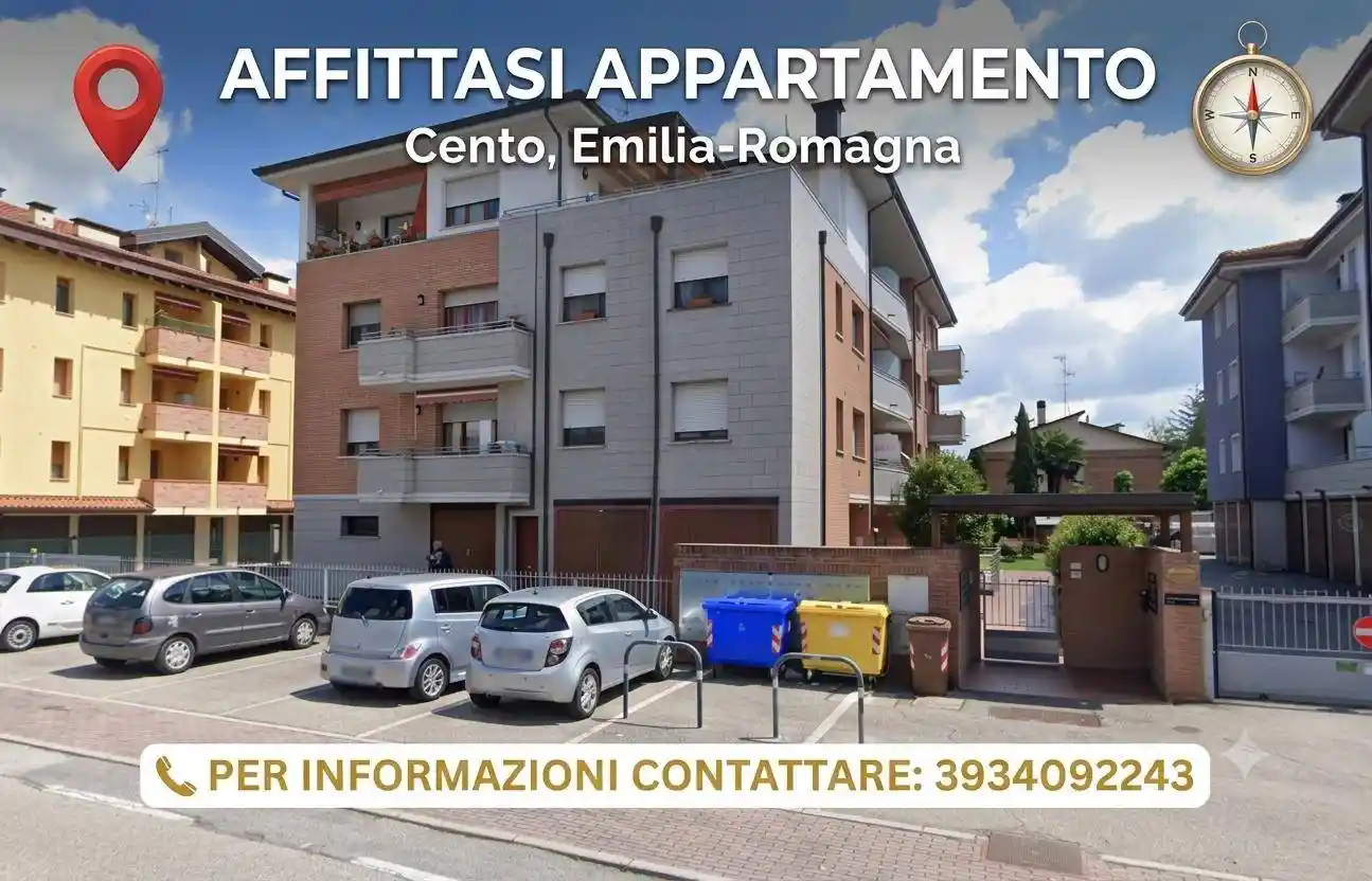 Appartamento in affitto a Cento
