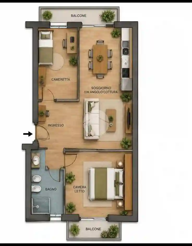 Appartamento - foto 2