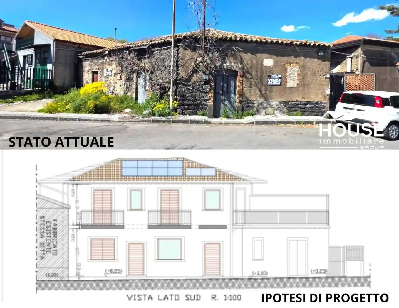 Casa indipendente in vendita a Ragalna
