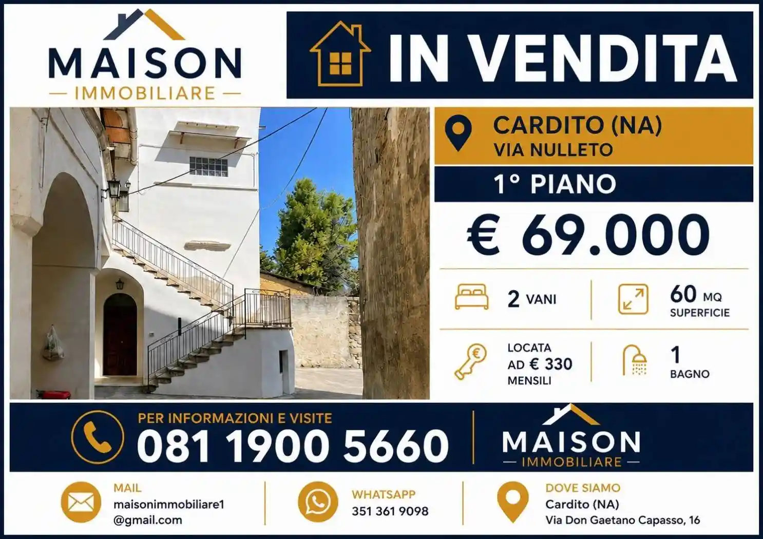 Appartamento in vendita a Cardito