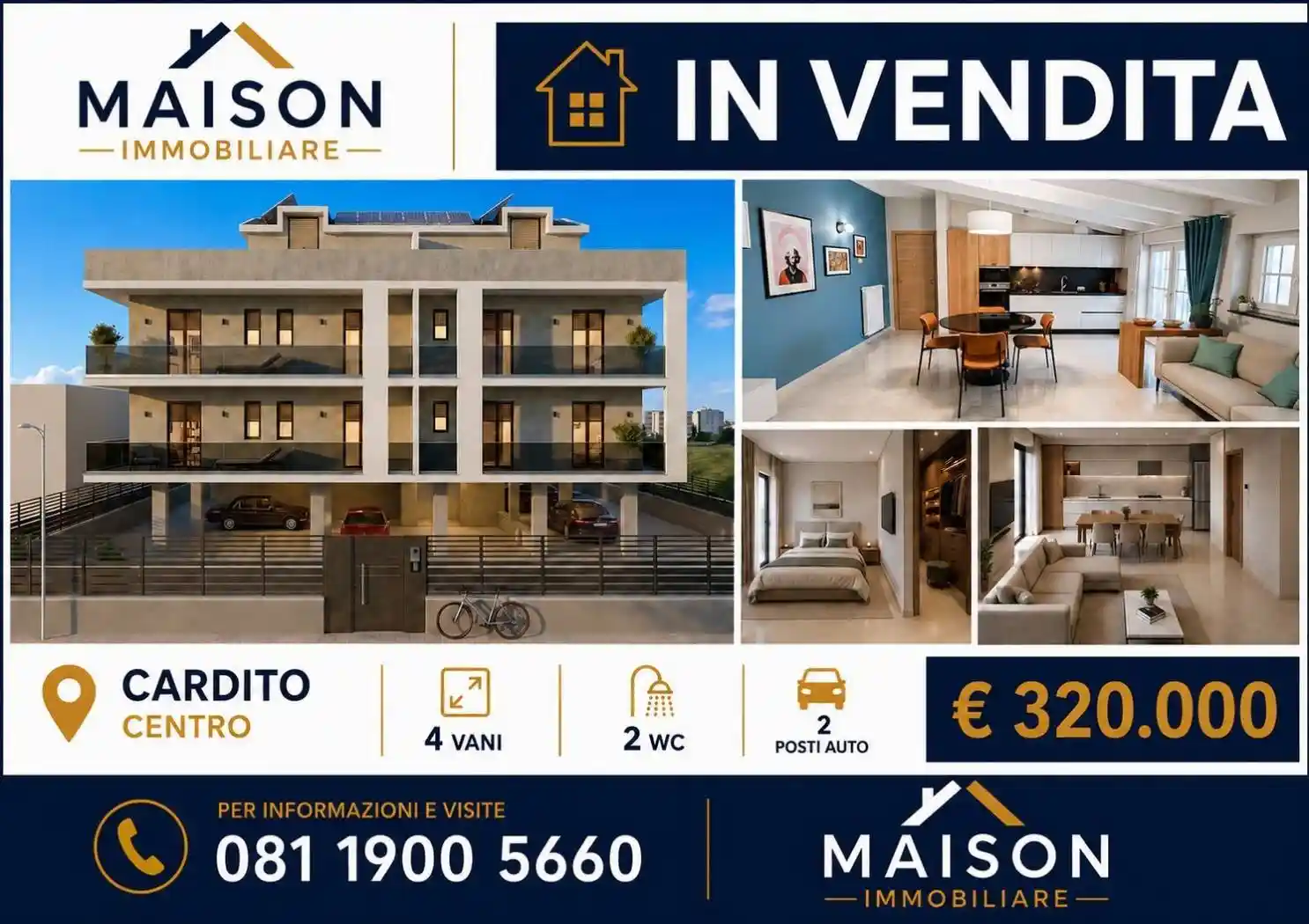 Appartamento in vendita a Cardito