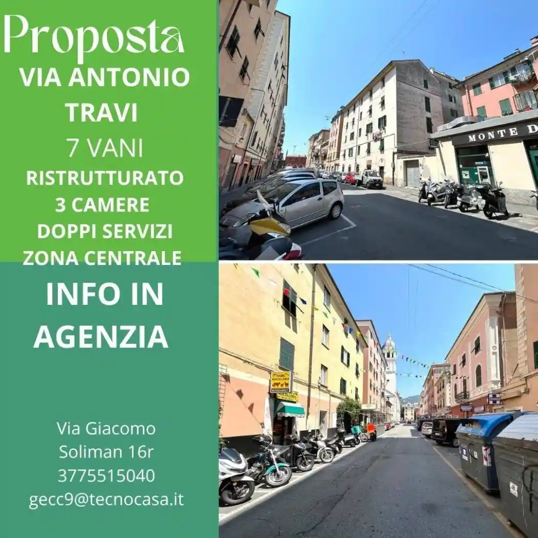 Appartamento in vendita a Genova