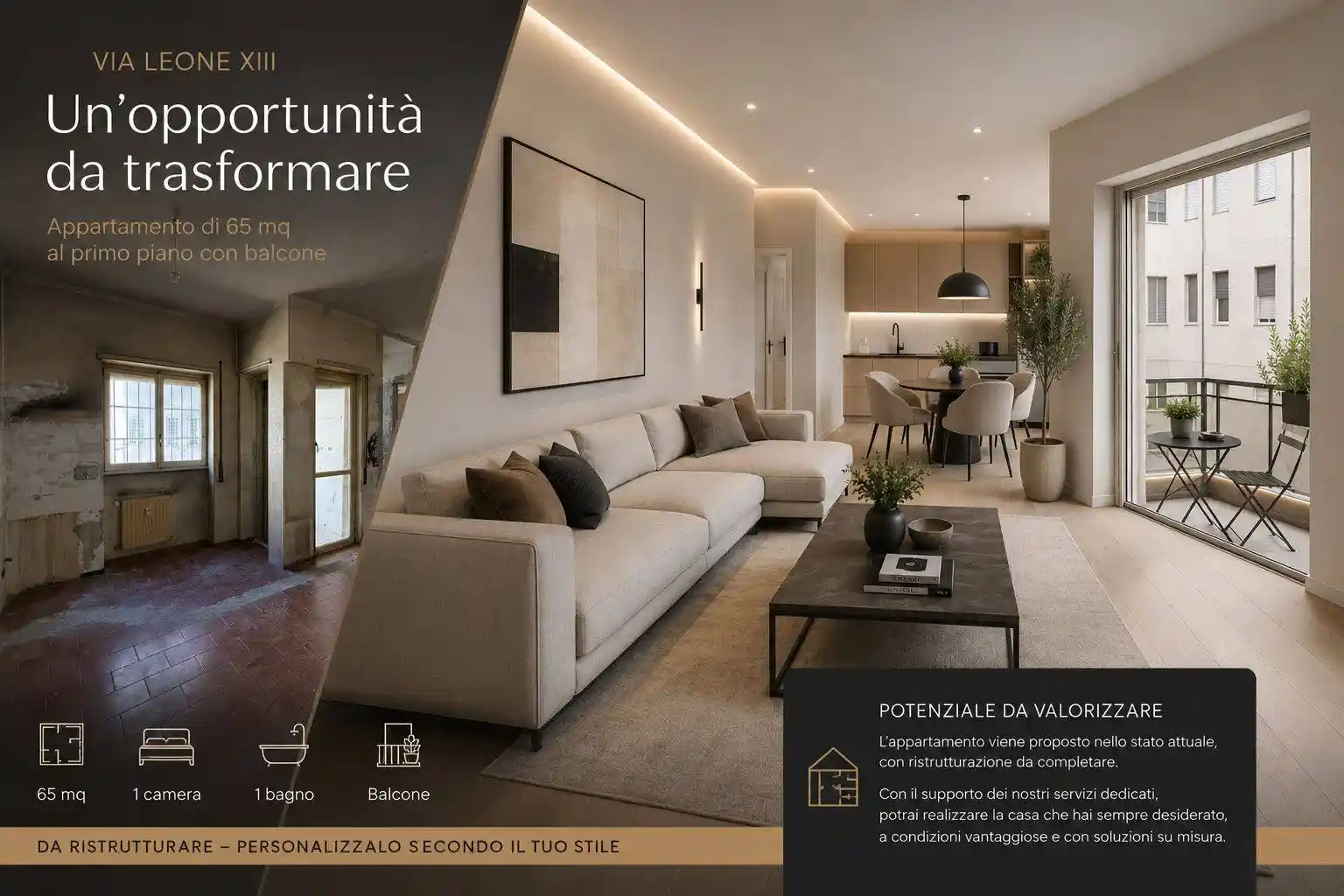 Appartamento in vendita a Roma