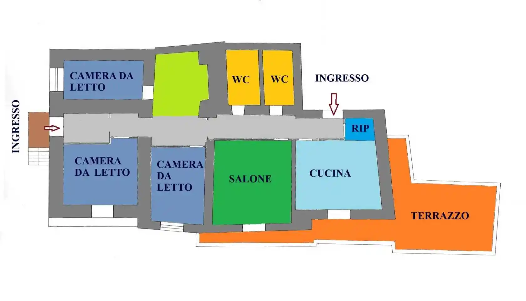Appartamento in vendita a Cava de' Tirreni