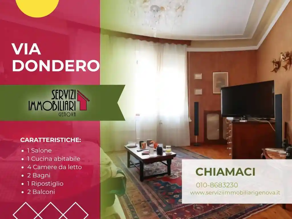 Appartamento in vendita a Genova