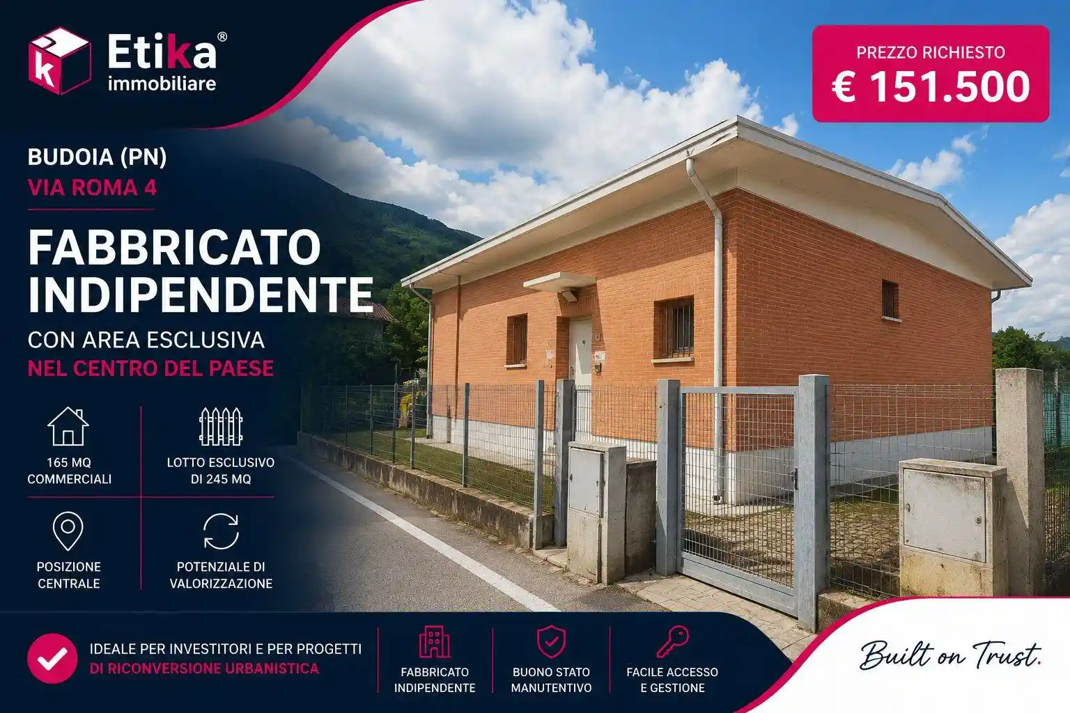 Palazzo - Edificio in vendita a Budoia