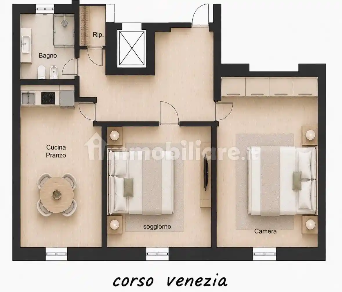 Attico - Mansarda in affitto a Milano