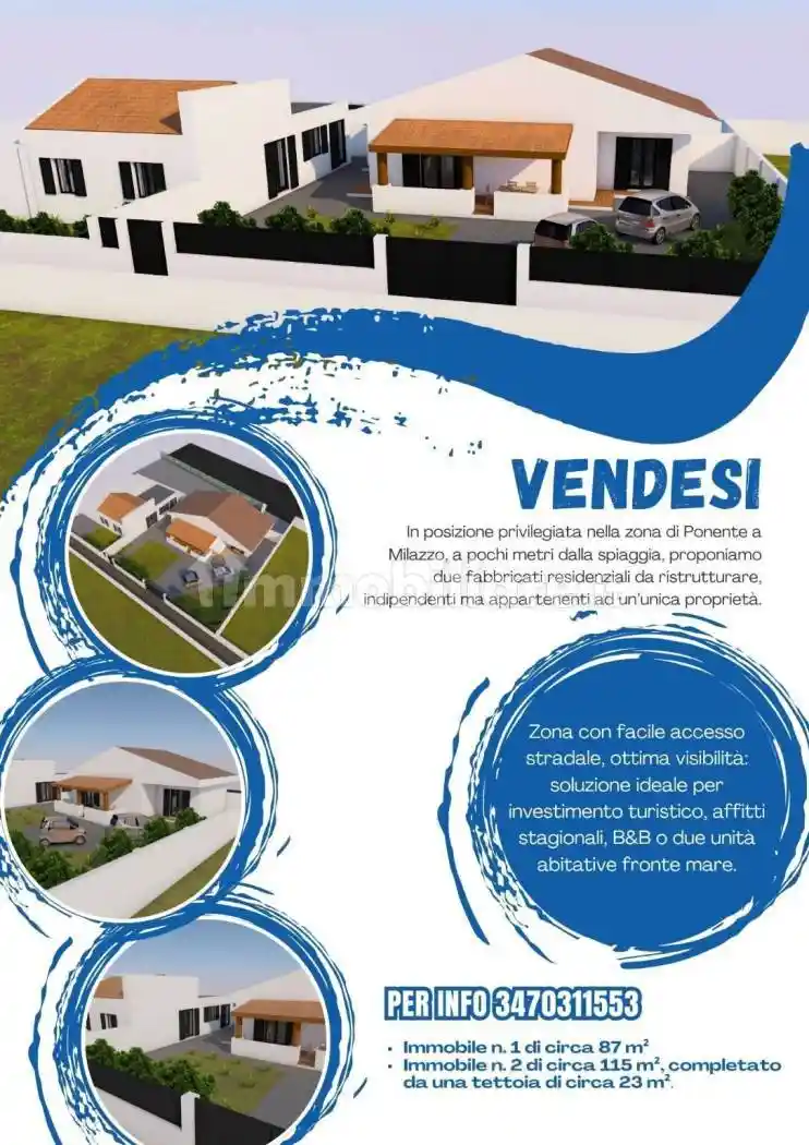 Villa in vendita a Milazzo