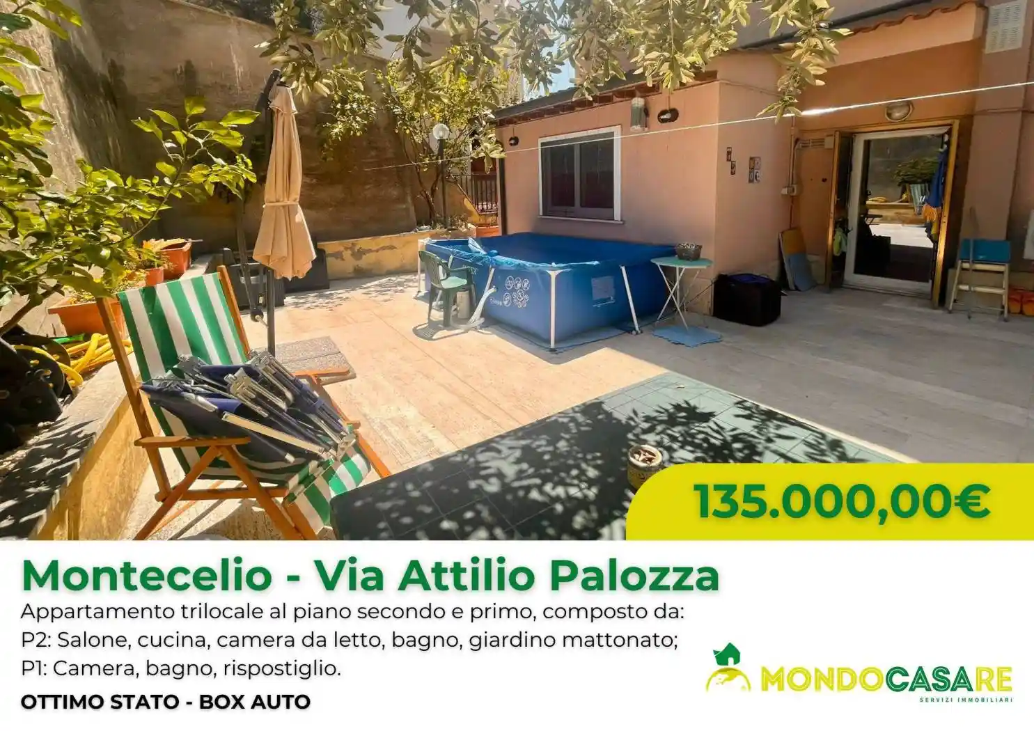 Appartamento in vendita a Guidonia Montecelio