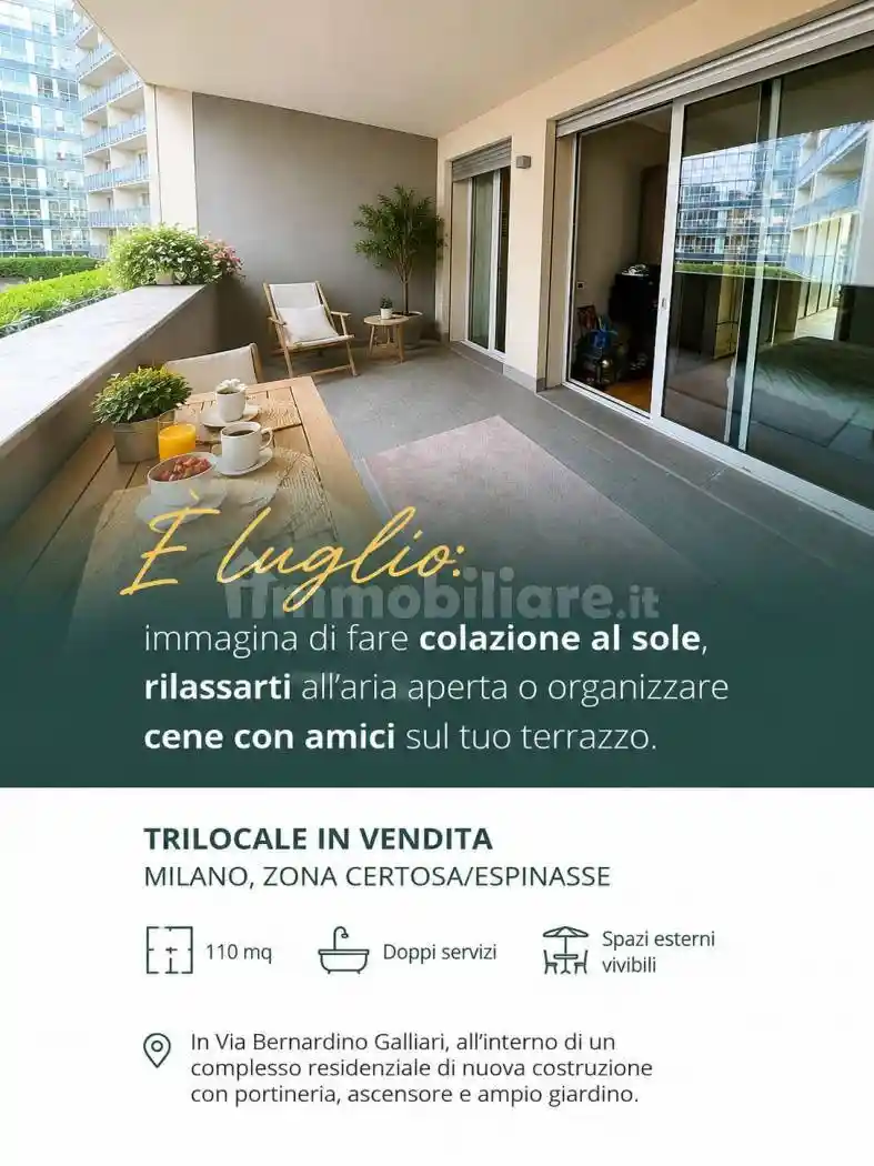 Appartamento in vendita a Milano