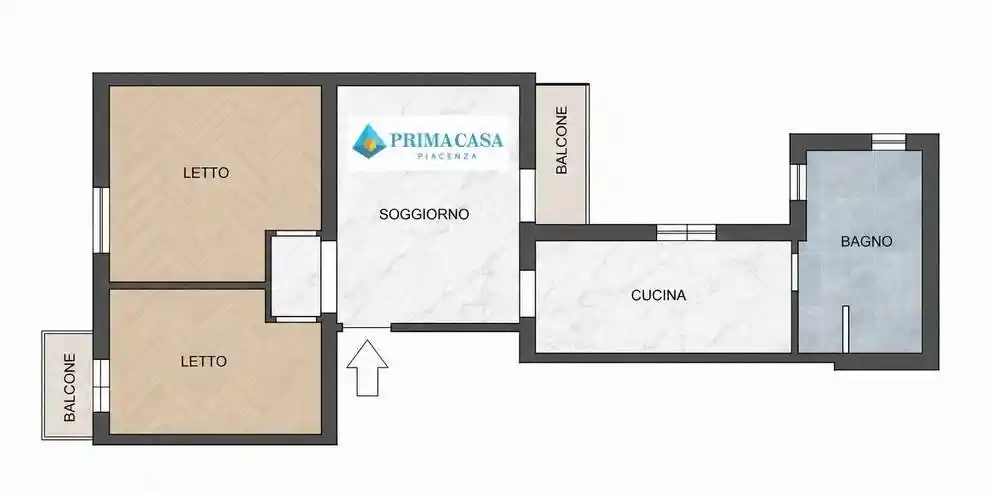 Appartamento in vendita a Piacenza