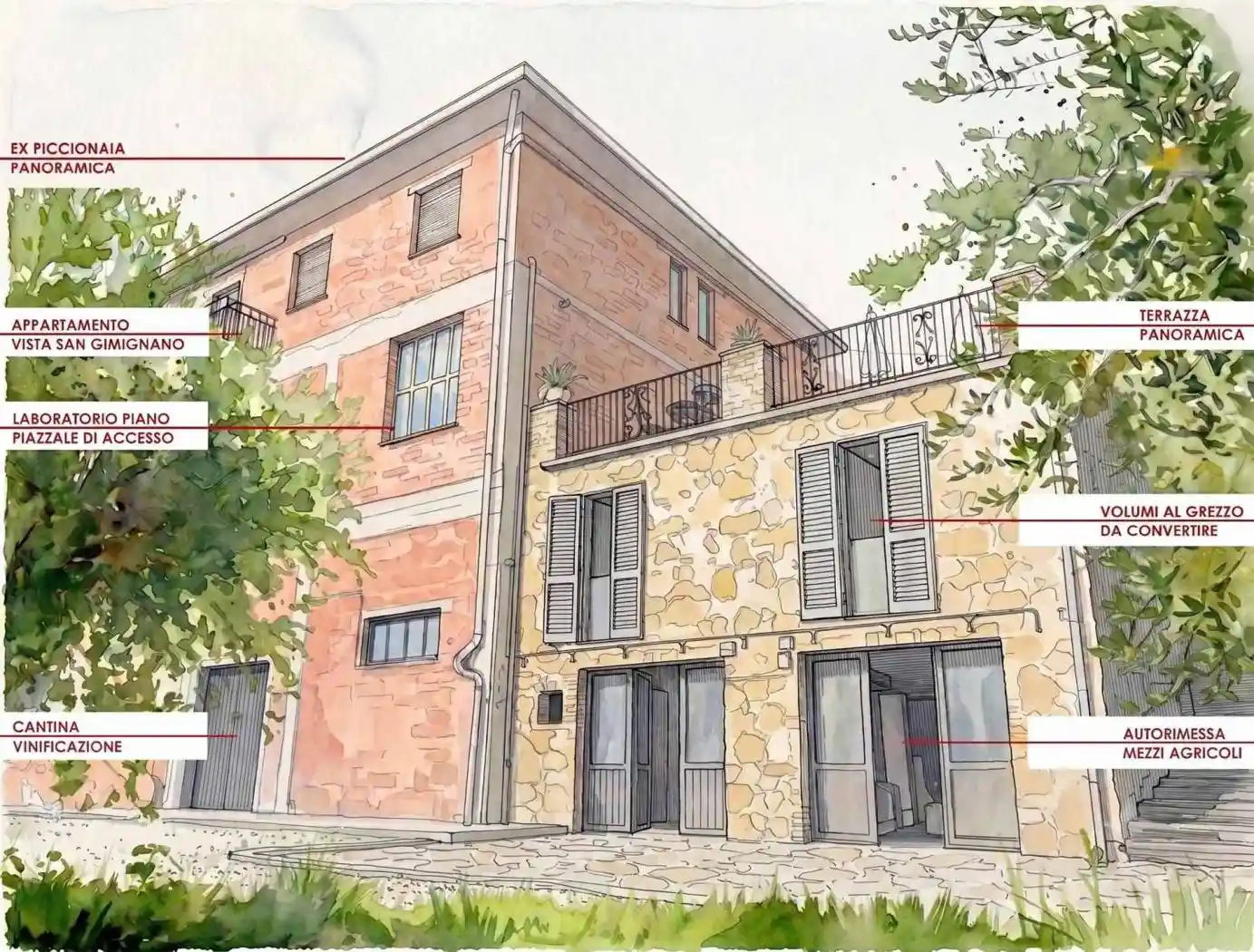 Rustico - Casale in vendita a Certaldo