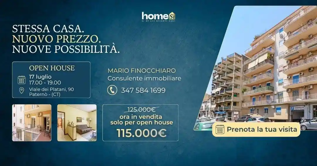 Appartamento in vendita a Paternò