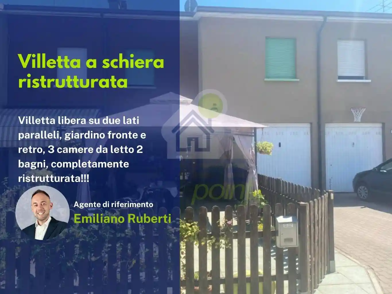 Villetta a schiera in vendita a Boretto