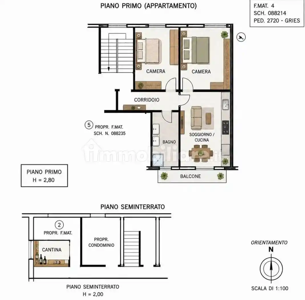 Appartamento in vendita a Bolzano