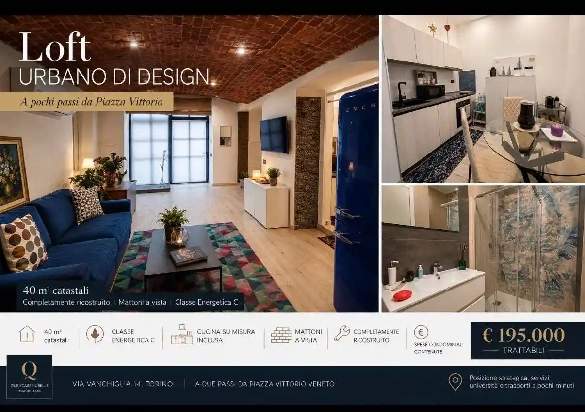 Appartamento in vendita a Torino