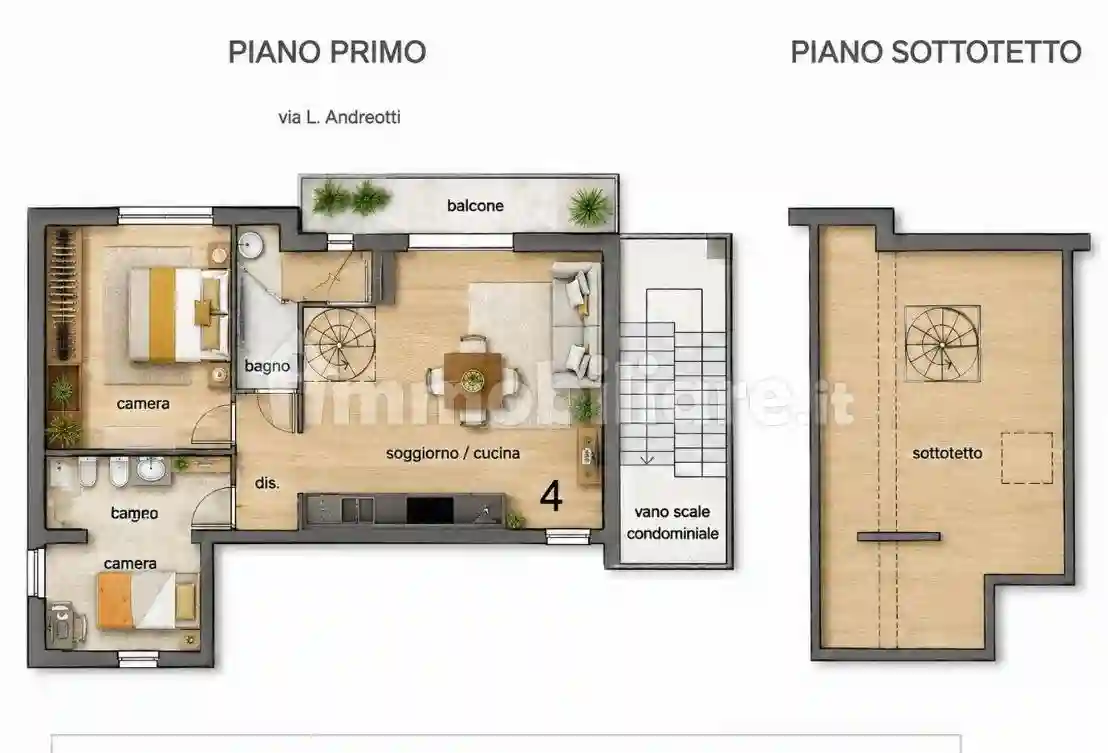 Attico - Mansarda - foto 2