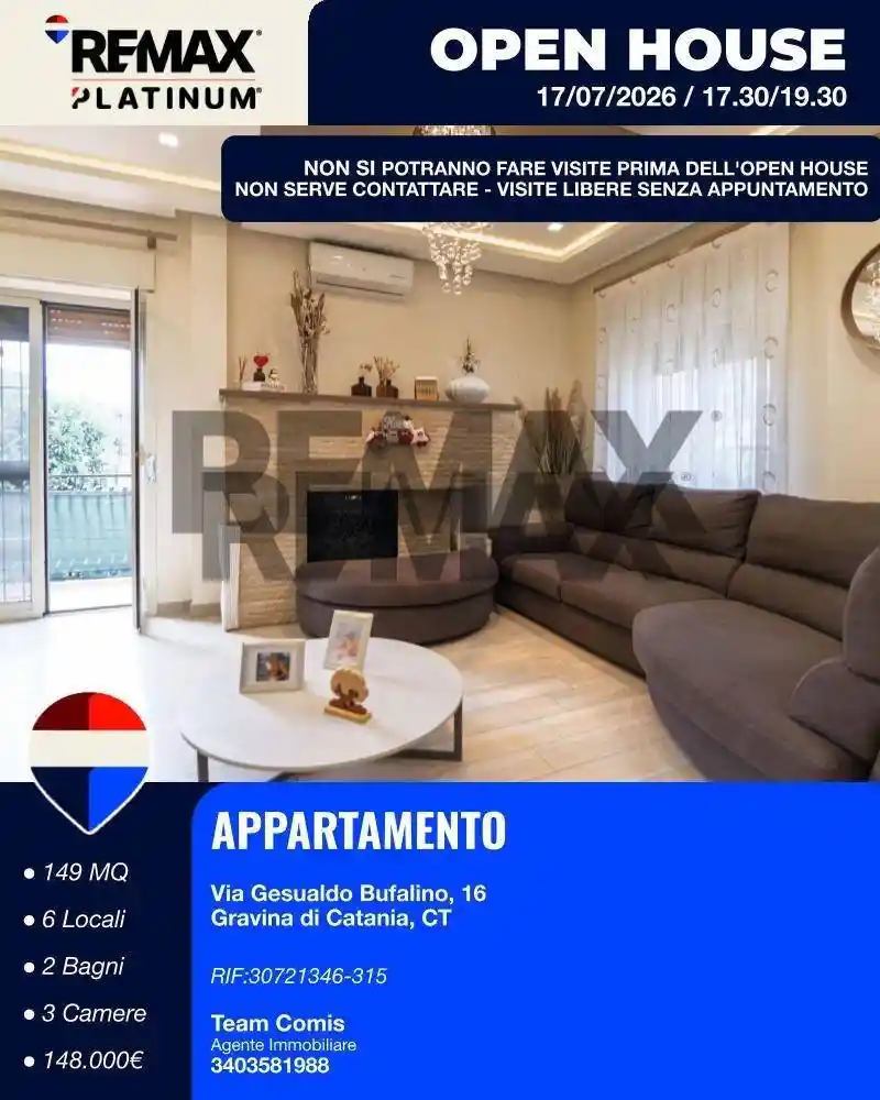 Appartamento in vendita a Gravina di Catania