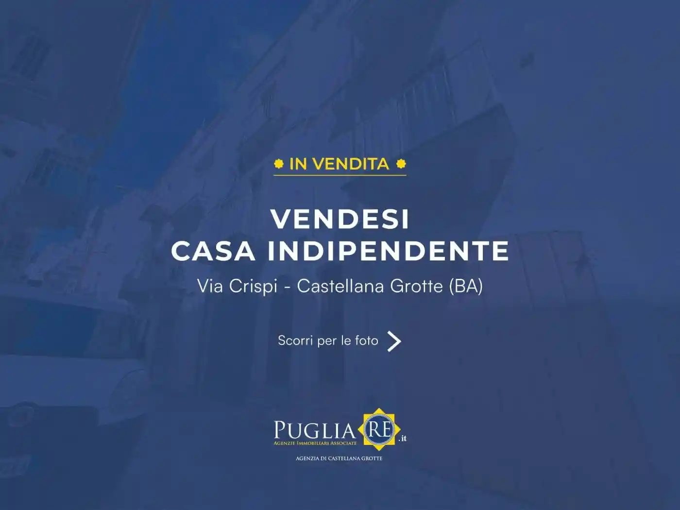 Casa indipendente in vendita a Castellana Grotte