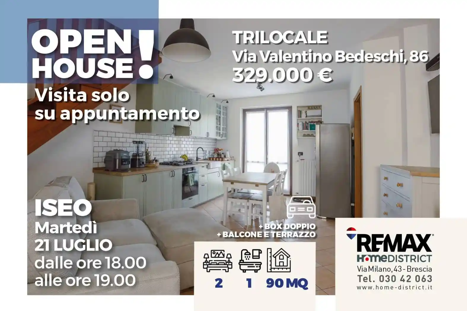 Appartamento in vendita a Iseo