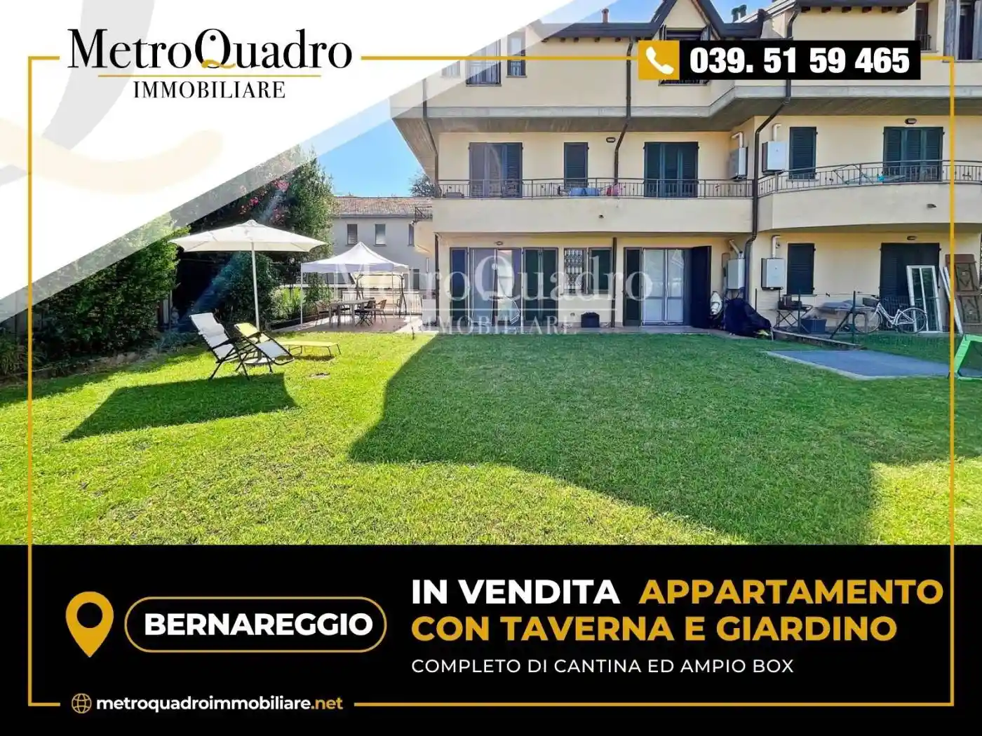 Appartamento in vendita a Bernareggio