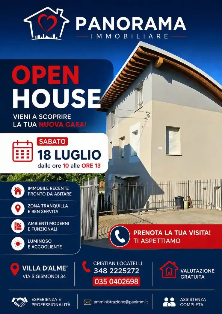 Villa in vendita a Almenno San Salvatore
